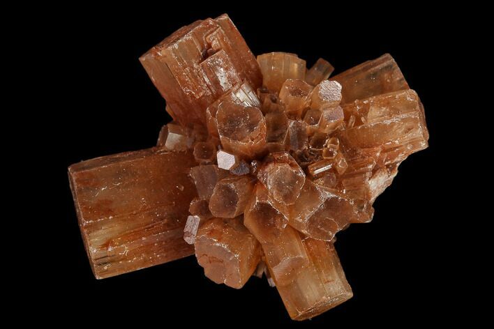 Aragonite Twinned Crystal Cluster - Morocco #134922